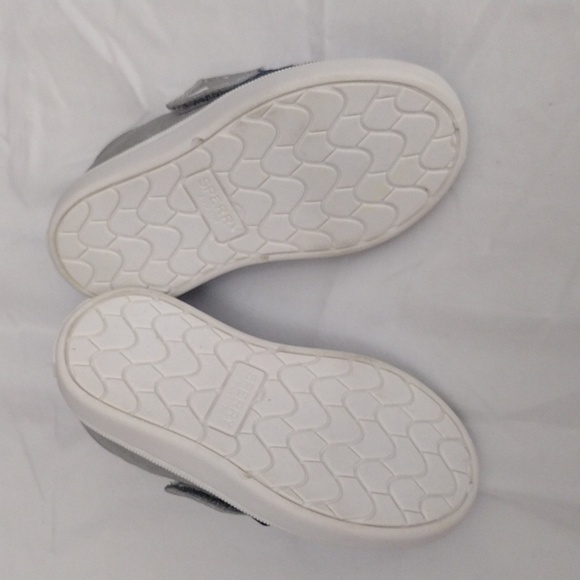 Sperry Salty Jr Washable Slip-On Sneaker Moccasin Toddler Sz 6M Blue Gray - Picture 5 of 10